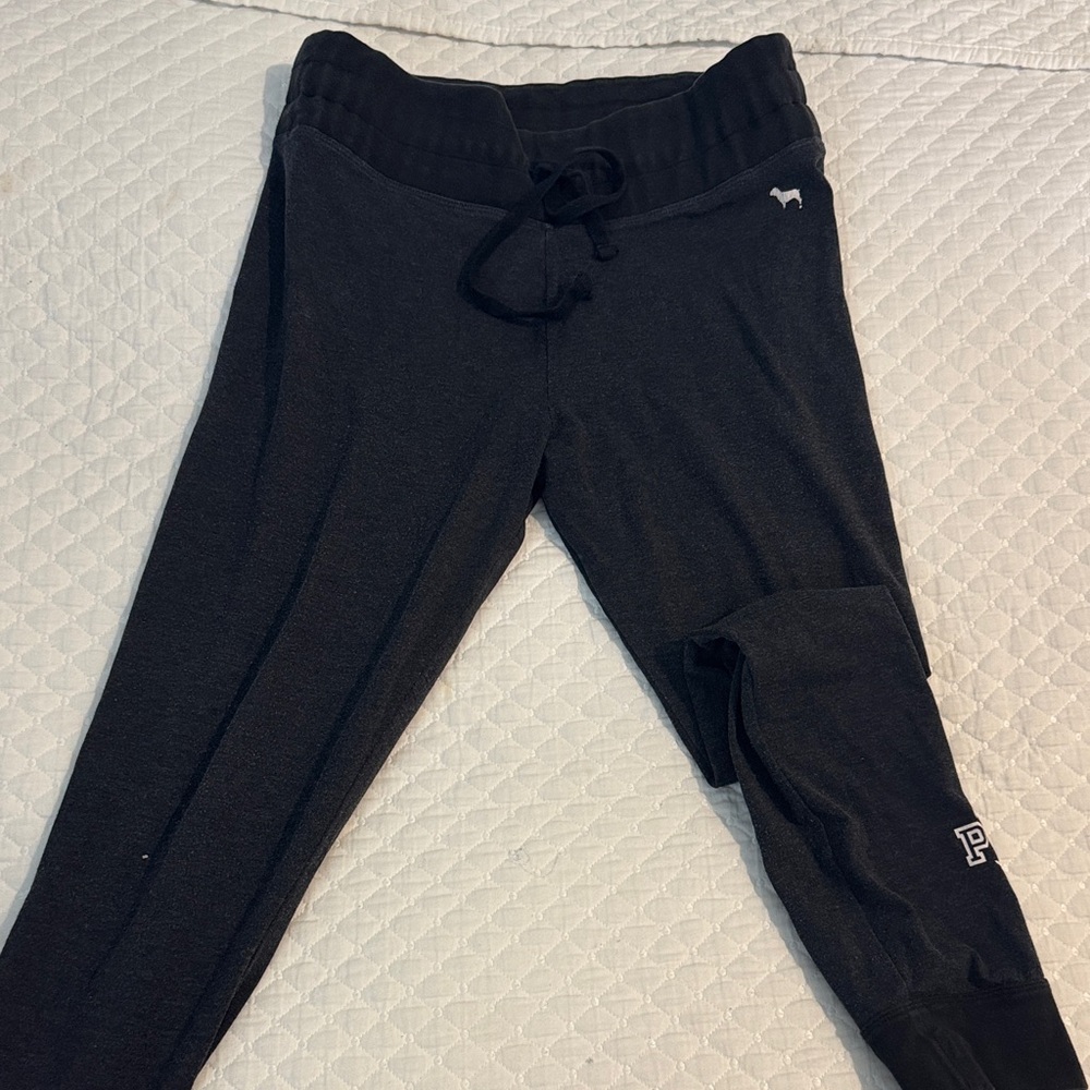 Victoria's Secret Black Jogger Pants